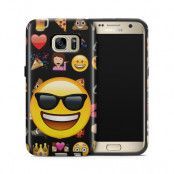 Tough mobilskal till Samsung Galaxy S7 - Emoji