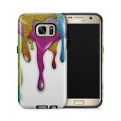 Tough mobilskal till Samsung Galaxy S7 - Glitter Paint