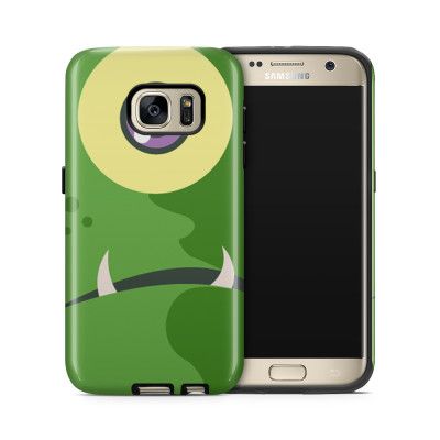 Tough mobilskal till Samsung Galaxy S7 - Grönt monster