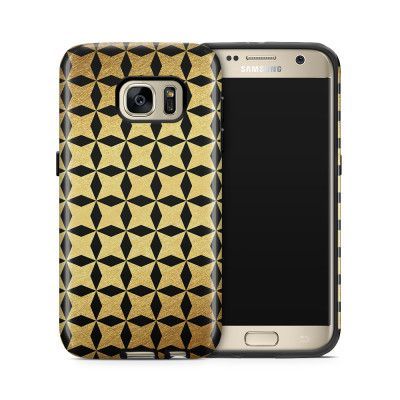 Tough mobilskal till Samsung Galaxy S7 - Gyllene stjärnor