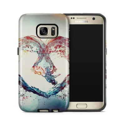 Tough mobilskal till Samsung Galaxy S7 - Hjärta - Vatten