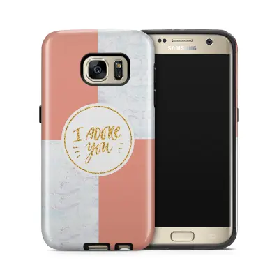 Tough mobilskal till Samsung Galaxy S7 - I adore you