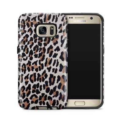 Tough mobilskal till Samsung Galaxy S7 - Leopard oljefärg