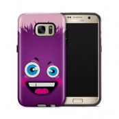 Tough mobilskal till Samsung Galaxy S7 - Lila monster