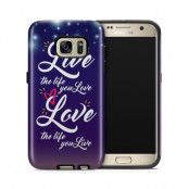 Tough mobilskal till Samsung Galaxy S7 - Live, Love