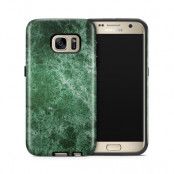 Tough mobilskal till Samsung Galaxy S7 - Marble - Grön