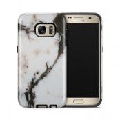 Tough mobilskal till Samsung Galaxy S7 - Marble - Vit