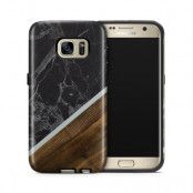 Tough mobilskal till Samsung Galaxy S7 - Marble Wood