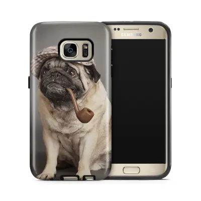 Tough mobilskal till Samsung Galaxy S7 - Mops med keps
