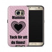 Tough mobilskal till Samsung Galaxy S7 - Morsdag -Tack mamma