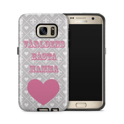 Tough mobilskal till Samsung Galaxy S7 - Morsdag -Världens bästa mamma