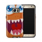 Tough mobilskal till Samsung Galaxy S7 - Orange monster