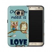 Tough mobilskal till Samsung Galaxy S7 - Owl you need is love