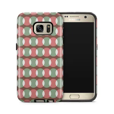 Tough mobilskal till Samsung Galaxy S7 - Polka-mix