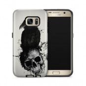 Tough mobilskal till Samsung Galaxy S7 - Raven and Skull