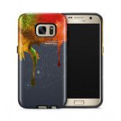 Tough mobilskal till Samsung Galaxy S7 - Rinnande färg - Spektrum