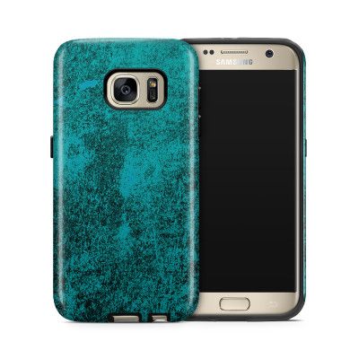 Tough mobilskal till Samsung Galaxy S7 - Rost - Turkos