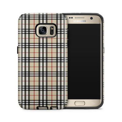 Tough mobilskal till Samsung Galaxy S7 - Rugit - Beige