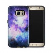 Tough mobilskal till Samsung Galaxy S7 - Rymden - Lila/Blå