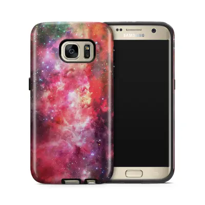 Tough mobilskal till Samsung Galaxy S7 - Rymden - Rosa