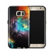 Tough mobilskal till Samsung Galaxy S7 - Rymden - Svart/Blå