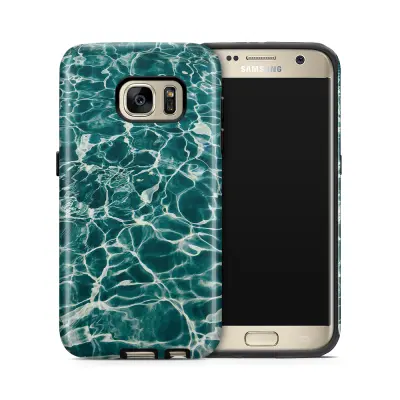 Tough mobilskal till Samsung Galaxy S7 - Skimmrande vatten