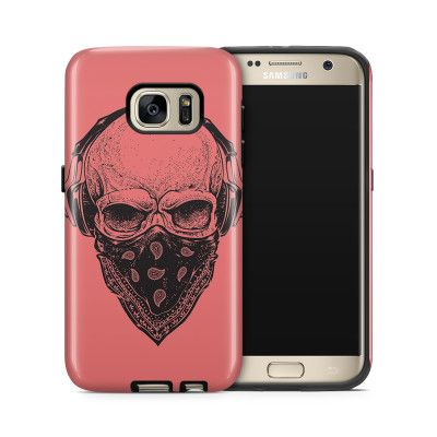 Tough mobilskal till Samsung Galaxy S7 - Skull_Bandana