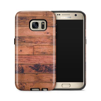 Tough mobilskal till Samsung Galaxy S7 - Trägolv