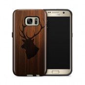 Tough mobilskal till Samsung Galaxy S7 - Wooden Elk B