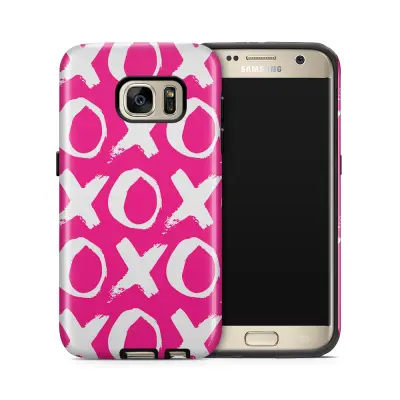 Tough mobilskal till Samsung Galaxy S7 - Xoxo - Rosa