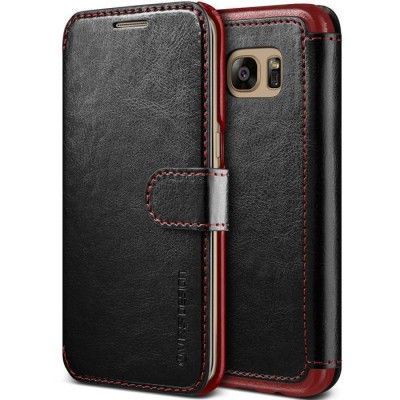 Verus Dandy Layered Plånboksfodral till Samsung Galaxy S7 - Svart
