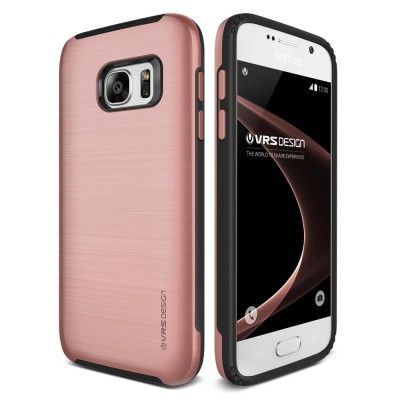 Verus Verge Skal till Samsung Galaxy S7 - Rose Gold