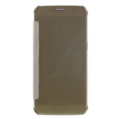 View Cover Mobilfodral till Samsung Galaxy S7 - Guld