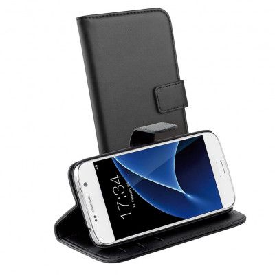 Vivanco Plånboksfodral Galaxy S7 - Svart