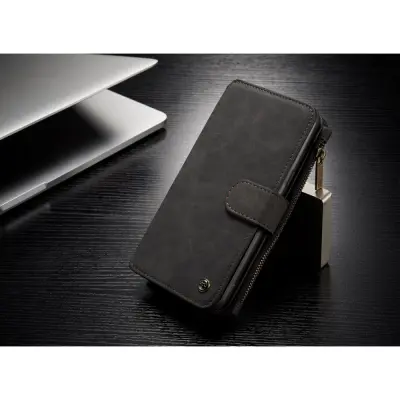 Caseme Plånboksfodral till Samsung Galaxy S8 Plus - Svart