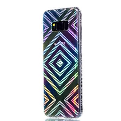 Colorful Eletroplating Mobilskal till Samsung Galaxy S8 Plus - Concentric