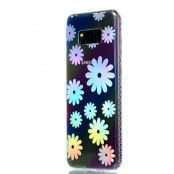Colorful Eletroplating Mobilskal till Samsung Galaxy S8 Plus - Daisies