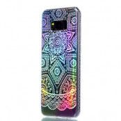 Colorful Eletroplating Mobilskal till Samsung Galaxy S8 Plus - Mandala