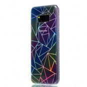 Colorful Eletroplating Mobilskal till Samsung Galaxy S8 Plus - Triangulars