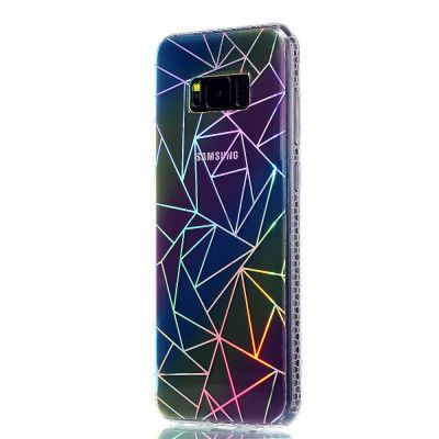 Colorful Eletroplating Mobilskal till Samsung Galaxy S8 Plus - Triangulars