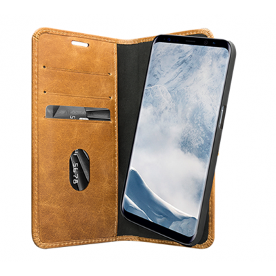 DBRAMANTE1928 Lynge Fodral till Galaxy S8 Plus - Tan