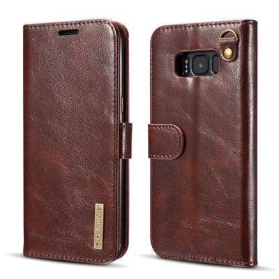 DG.MING Plånboksfodral till Samsung Galaxy S8 Plus - Coffee