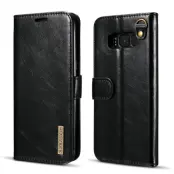DG.MING Plånboksfodral till Samsung Galaxy S8 Plus - Svart
