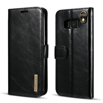 DG.MING Plånboksfodral till Samsung Galaxy S8 Plus - Svart