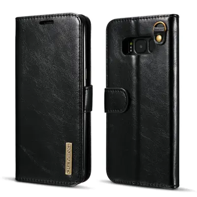 DG.MING Plånboksfodral till Samsung Galaxy S8 Plus - Svart