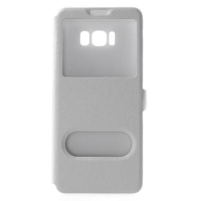 Dual View Mobilfodral till Samsung Galaxy S8 Plus - Vit