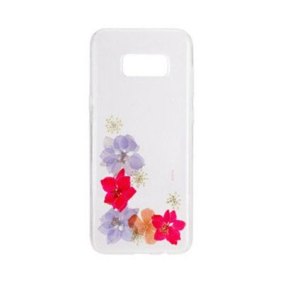 FLAVR iPlate Real Flower Amelia Skal Galaxy S8 Plus - Färgrik