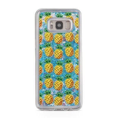Glitter skal till Samsng Galaxy S8 Plus - Ananas