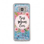 Glitter skal till Samsng Galaxy S8 Plus - Best mom ever