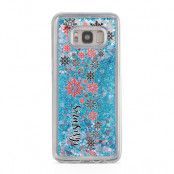 Glitter skal till Samsng Galaxy S8 Plus - Christmas